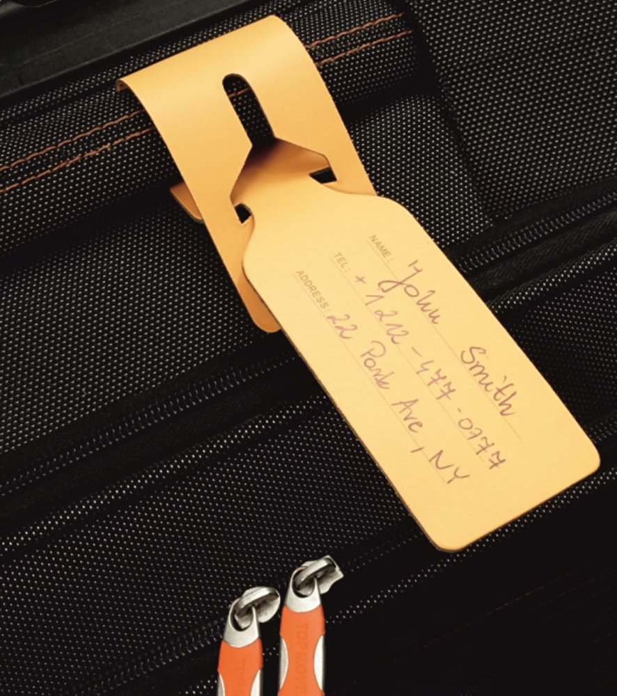 Logo trade promotional items picture of: Luggage tag 969094