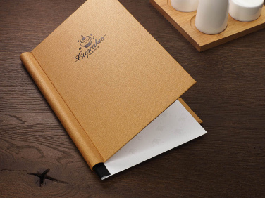 Logo trade corporate gifts image of: Menu cover 1789280