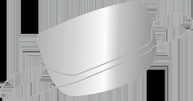 Logotrade promotional item picture of: ATENA clear face shield-mask for mouth and nose 1461162