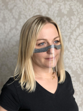 Logotrade advertising product image of: KALIPSO clear face shield-mask for mouth and nose 1447162