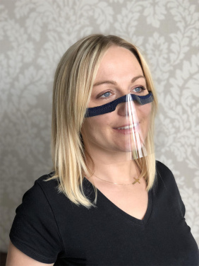 Logotrade promotional product image of: KALIPSO clear face shield-mask for mouth and nose 1447162
