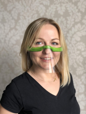 Logo trade promotional giveaway photo of: KALIPSO clear face shield-mask for mouth and nose 1447162