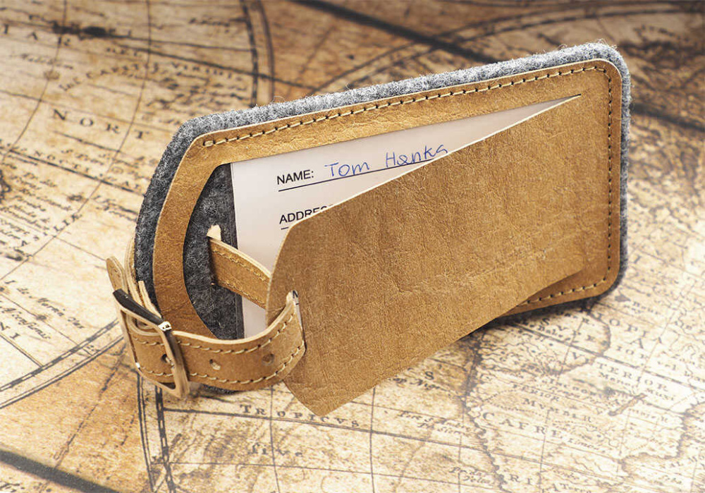 Logotrade promotional merchandise image of: Luggage tag 1155140
