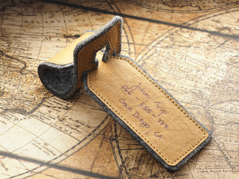 Logotrade promotional item picture of: Luggage tag 969140