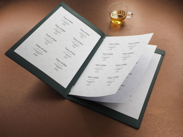 Logo trade promotional giveaways picture of: Menu cover Fine Dining Pro 1220239