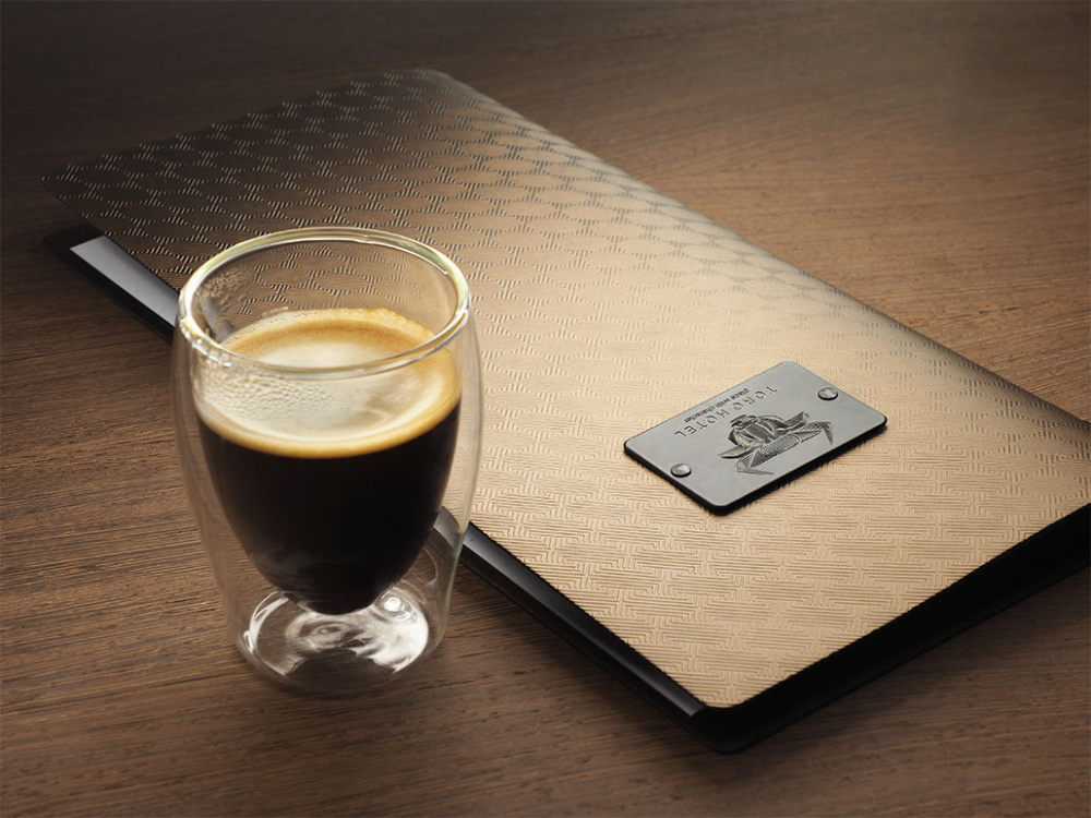 Logo trade advertising products image of: Menu cover Ambiente 1179241