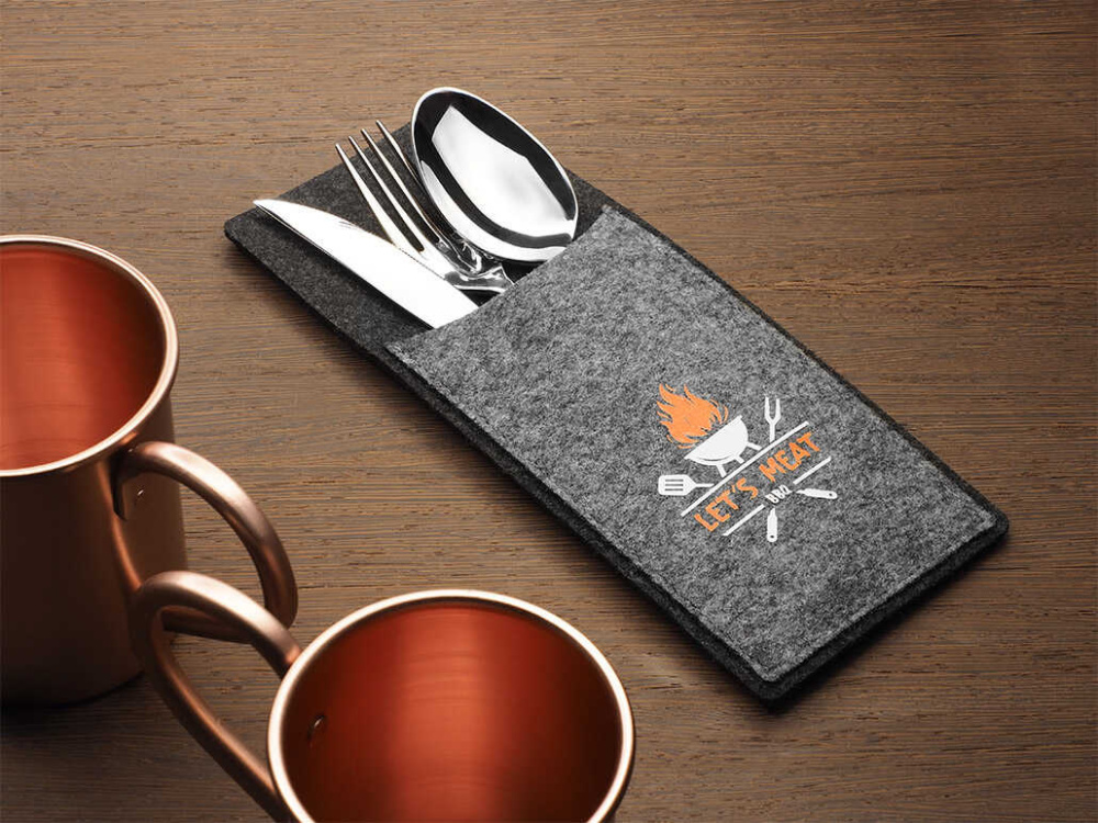 Logo trade advertising products picture of: Cutlery case 1645246