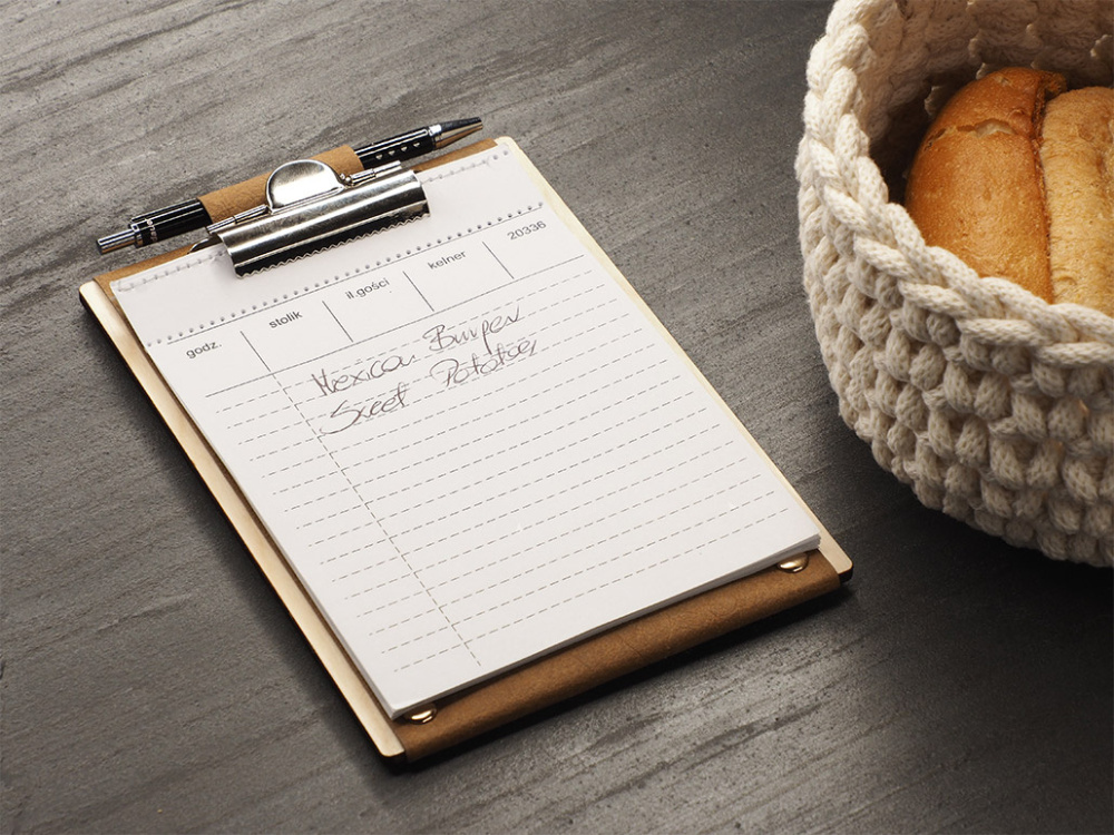 Logo trade promotional product photo of: Waiter notepad 1669121