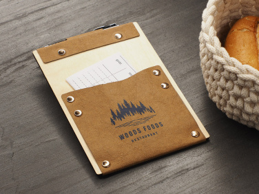 Logo trade promotional giveaways image of: Waiter notepad 1669121