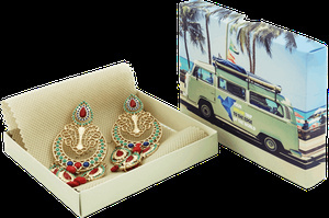 Logo trade promotional products image of: Box (11 x 8 x 2.5cm) 576117