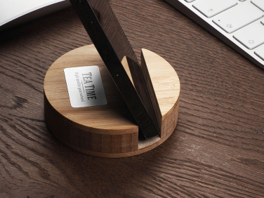 Logotrade promotional merchandise image of: Wooden telephone stand 1833292