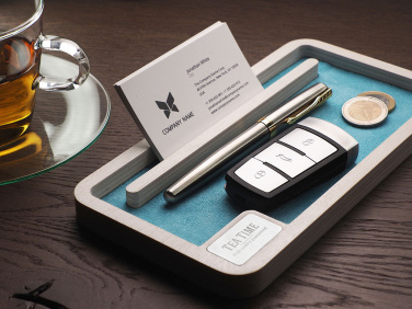Logo trade promotional items picture of: Wooden desk organiser 1818121