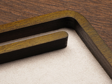Logo trade promotional products image of: Wooden desk organiser 1818121