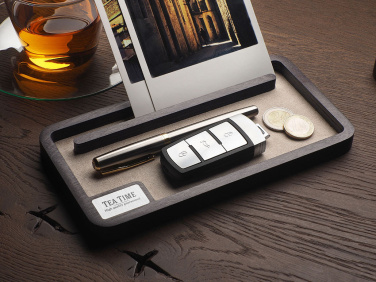 Logo trade advertising product photo of: Wooden desk organiser 1818121