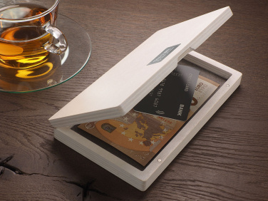 Logotrade promotional gift picture of: Wooden bill box 1816121