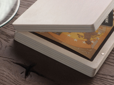 Logo trade promotional items picture of: Wooden bill box 1816121