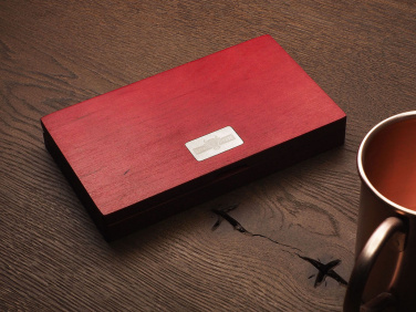 Logotrade promotional merchandise photo of: Wooden bill box 1816121