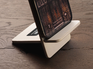 Logo trade promotional products image of: Wooden telephone stand 1834121