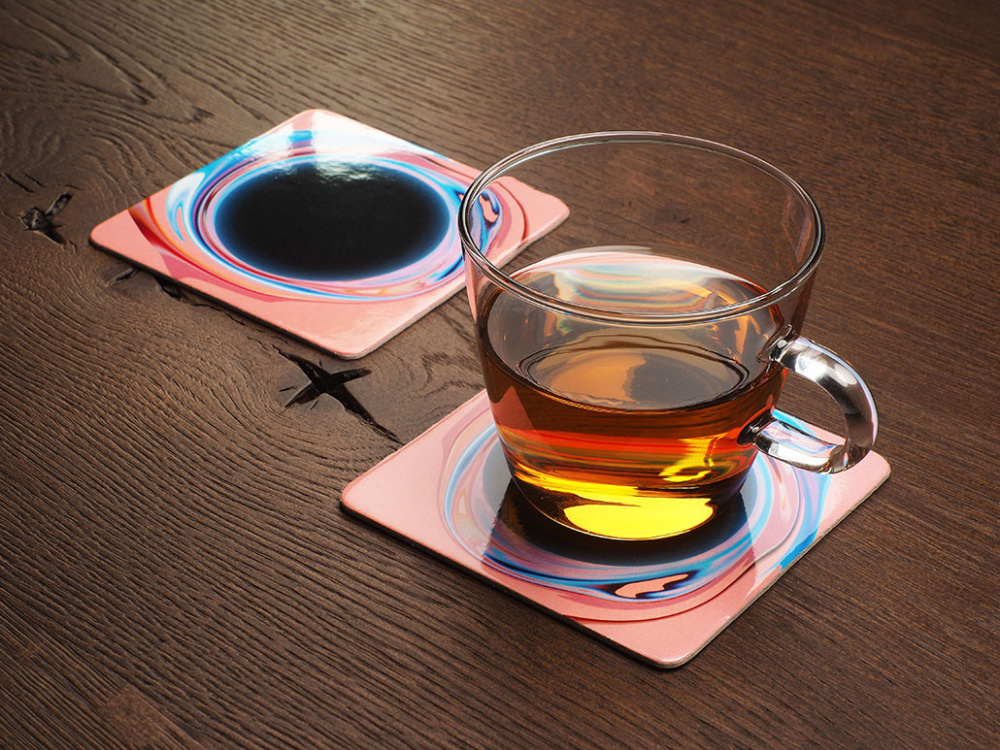 Logo trade advertising products picture of: Printed paper coaster 1839117