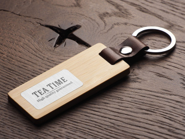 Logotrade promotional giveaway picture of: Wooden keyring 1853292