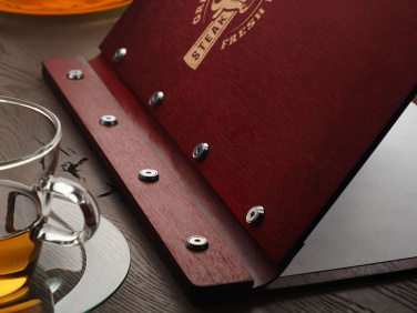Logo trade promotional products image of: Menu cover 1860121