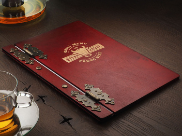 Logo trade promotional gifts image of: Menu cover 1862121