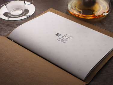 Logo trade promotional giveaways image of: Menu cover Ambiente 1178285