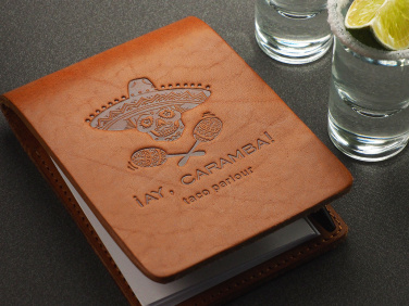 Logo trade promotional merchandise photo of: Waiter notepad 1202141