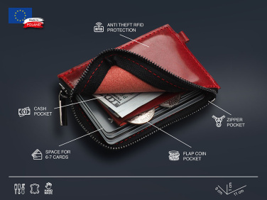 Logo trade promotional items image of: Wallet 1935141