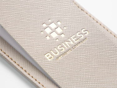 Logo trade promotional merchandise image of: Luggage tag 1155113