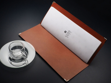 Logo trade promotional items image of: Menu cover Ambiente 1947318