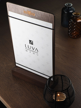 Logotrade promotional item image of: Promo menu 1867121