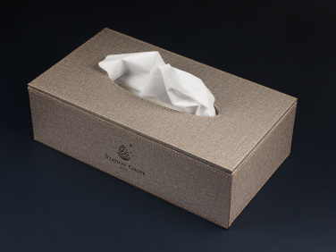 Logo trade promotional merchandise image of: Tissue box 992321