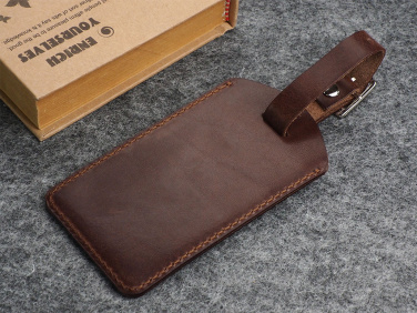 Logo trade promotional merchandise photo of: Luggage tag 1155141