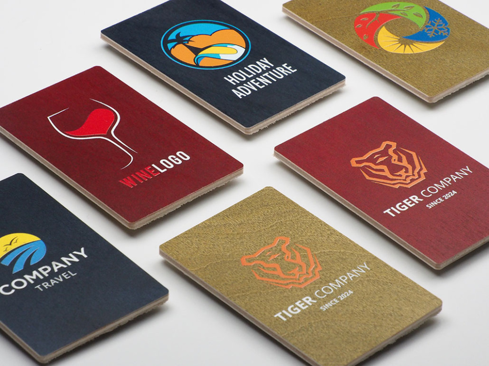 Logo trade promotional gifts picture of: Wooden magnet 2034121