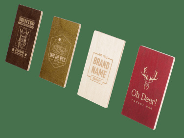 Logo trade promotional giveaways picture of: Wooden magnet 2034121