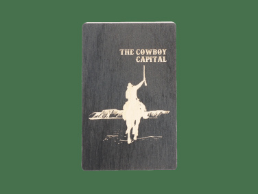 Logo trade advertising products image of: Wooden magnet 2034121