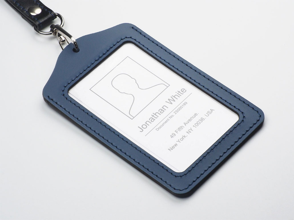 Logo trade corporate gifts image of: ID Badge Holder 2038094