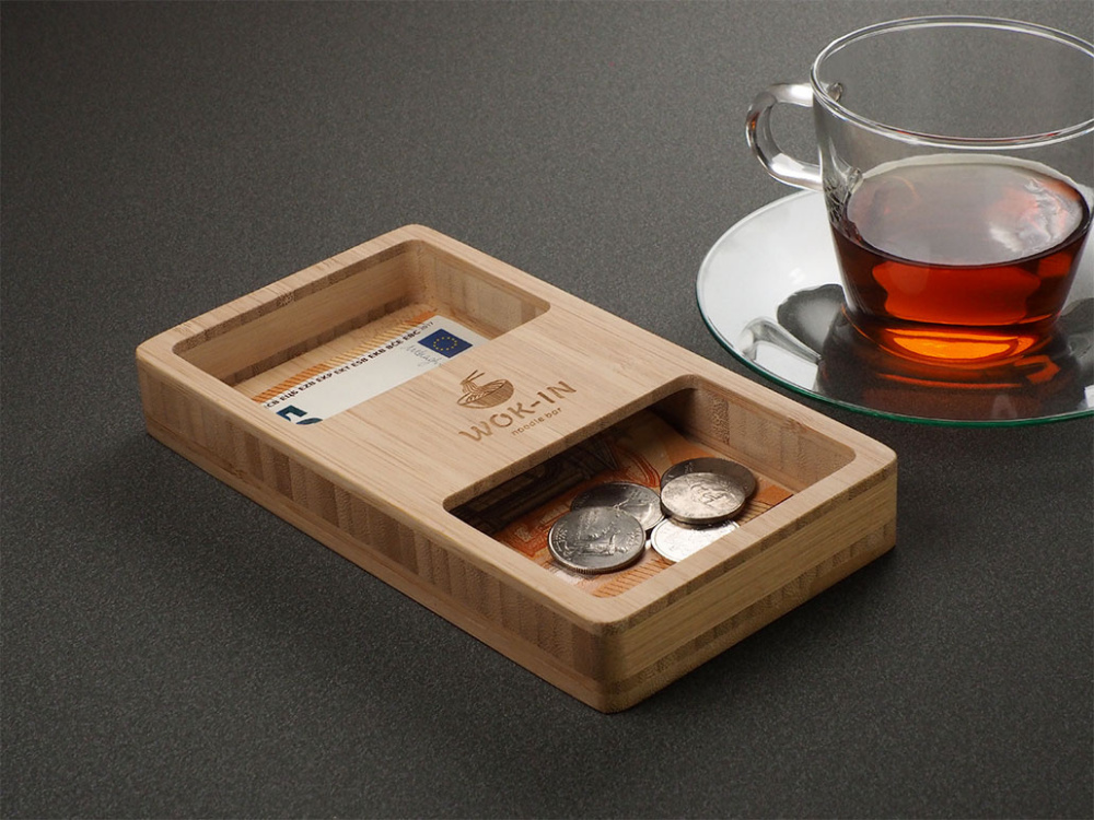 Logo trade advertising products picture of: Wooden payer 2080292