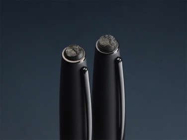 Logo trade business gifts image of: Pen set with coal 2094036