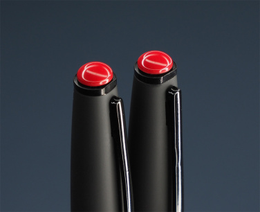 Logotrade advertising product picture of: Coral stone Pen set 1285036