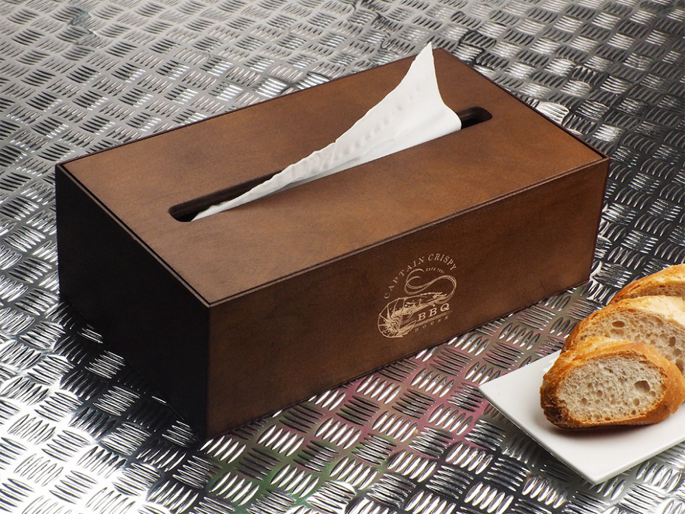 Logo trade promotional products image of: Tissue box 1963121
