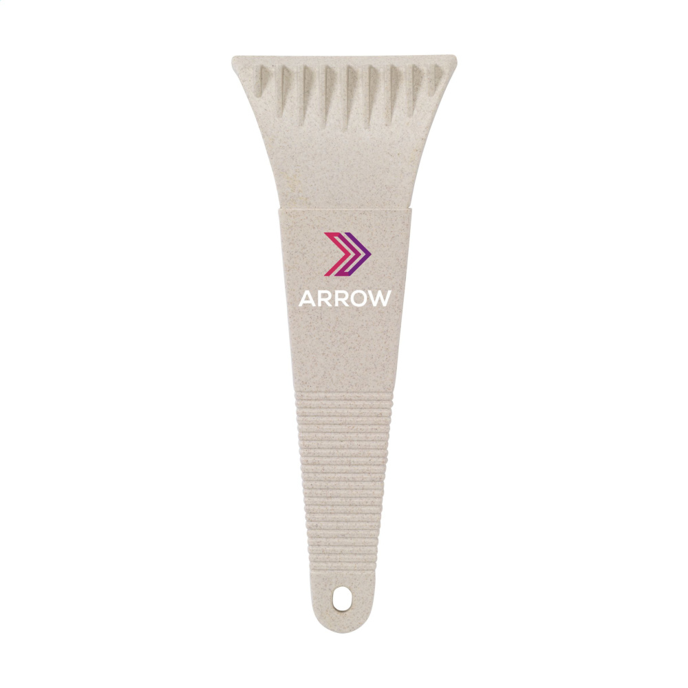 Logo trade promotional giveaways image of: Nordic Wheatstraw ice scraper