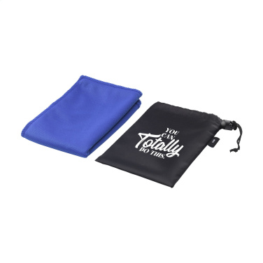 Logo trade promotional product photo of: CoolDown RPET sports cooling towel