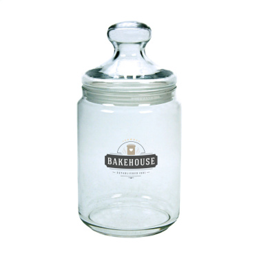 Logo trade promotional merchandise image of: Dolci Candy jar 1 L