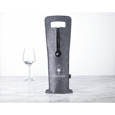 Logotrade promotional merchandise image of: Wine Bag-to-Give GRS RPET