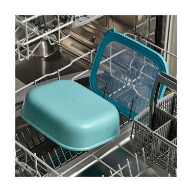 Logotrade advertising products photo of: Mepal Cirqula multi use rectangular bowl 1 L lunchbox