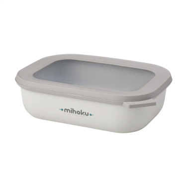 Logotrade promotional gifts photo of: Mepal Cirqula multi use rectangular bowl 1 L lunchbox