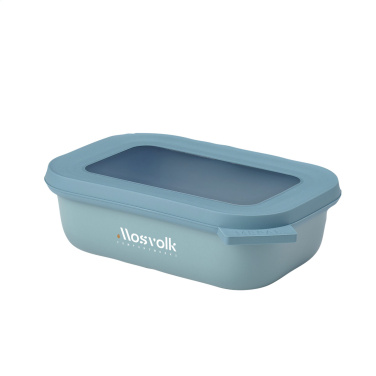 Logotrade promotional merchandise photo of: Mepal Cirqula multi use rectangular bowl 500ml lunchbox