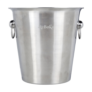 Logo trade promotional giveaways image of: Trojes Champagne Bucket